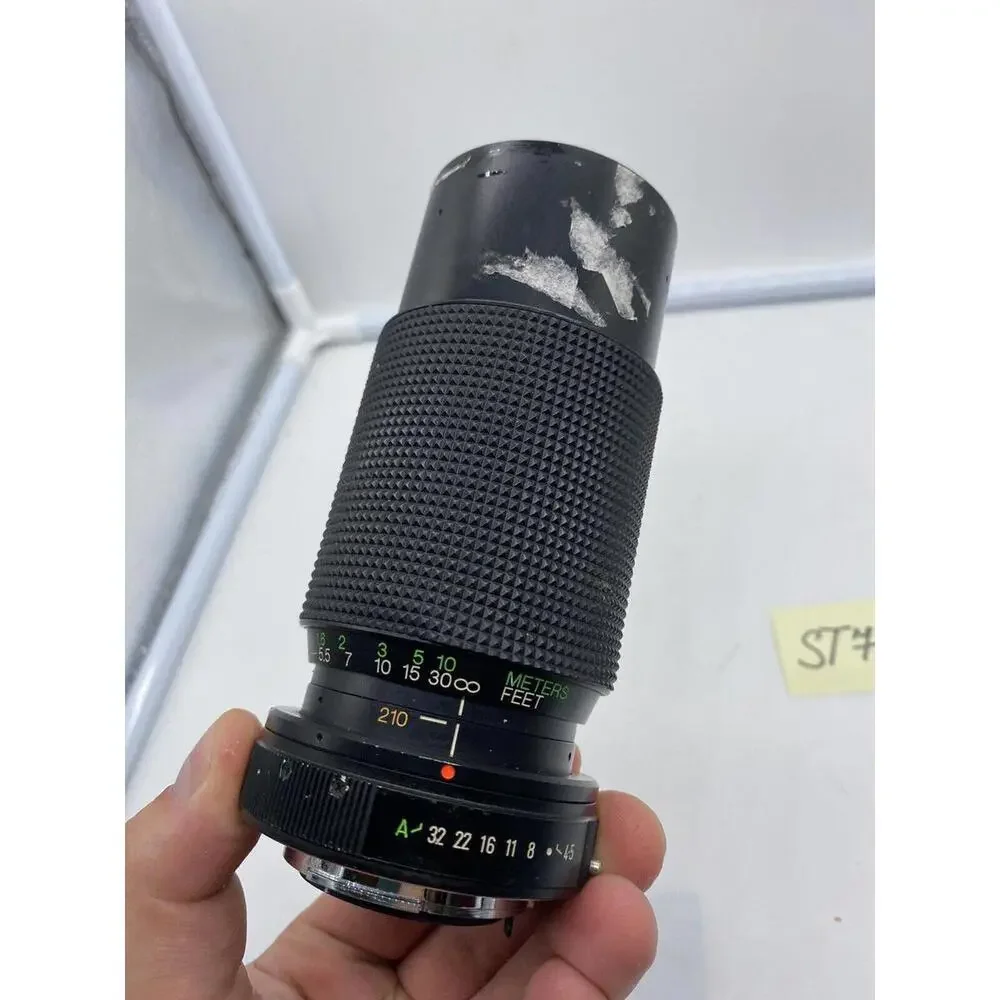 Used Vivitar 70-210mm 52mm 1:4.5 Macro Focusing Lens 77562279